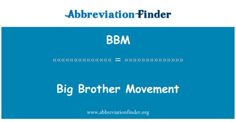 BBM Abbreviation Meaning .